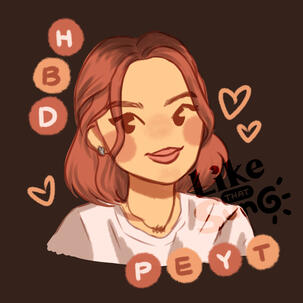 icon with text and designs